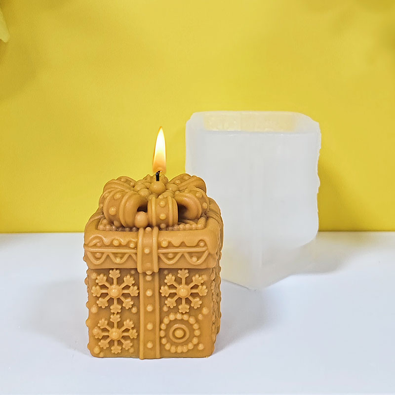 Candle Making Workshop - Christmas Gift Box Candle Mold Silicone