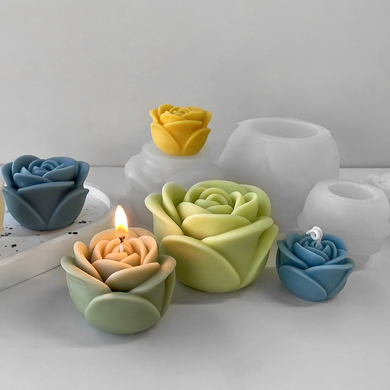 Candle Making Workshop - Valentine's Day rose flower silicone candle