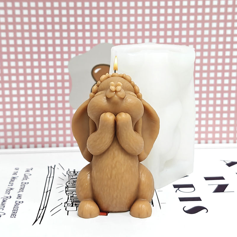 Candle Making Workshop - Prayer for Blessings Lop-Eared Rabbit Candle