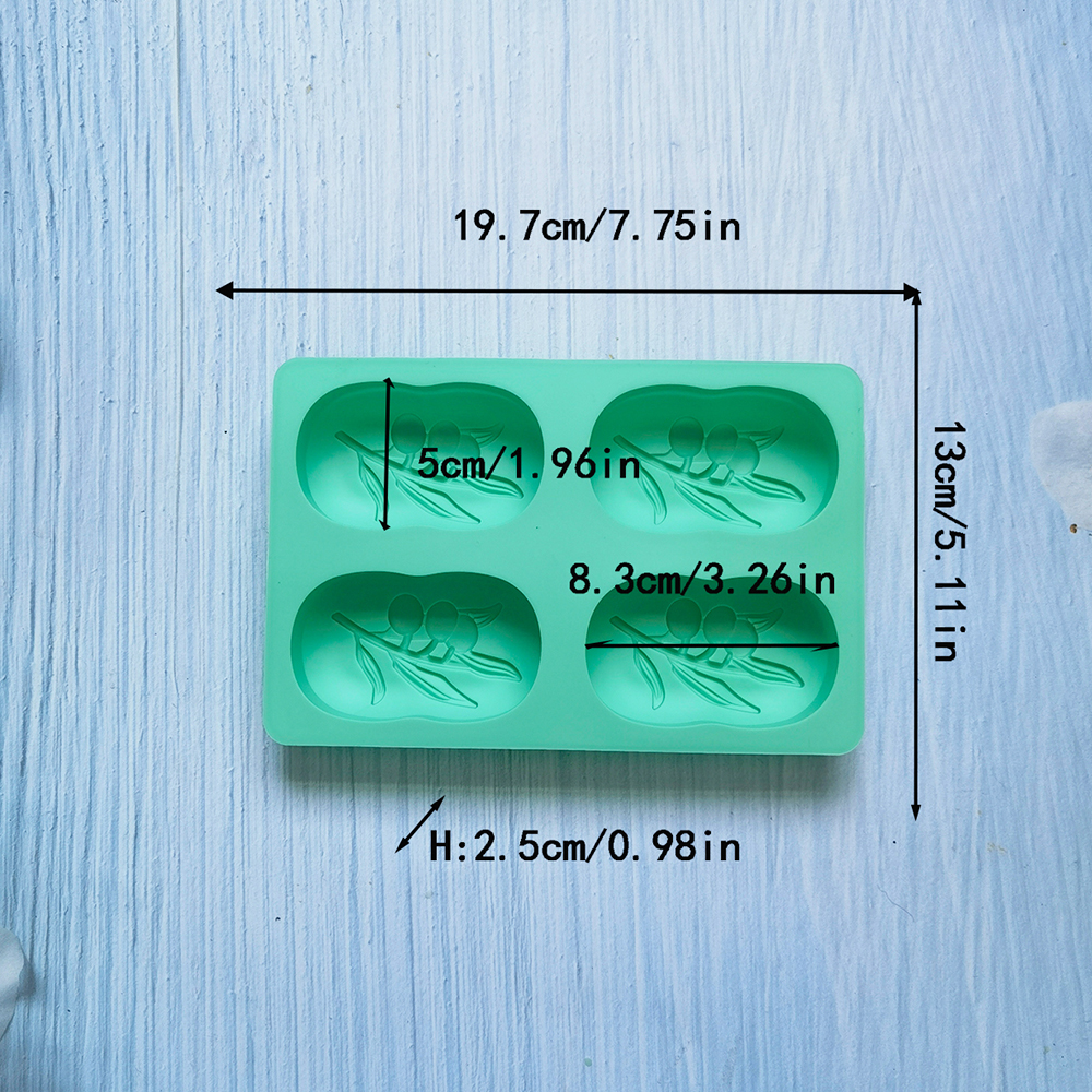 4 Cavities Oval Olive Tree Sil - Candle Making Workshop review and price