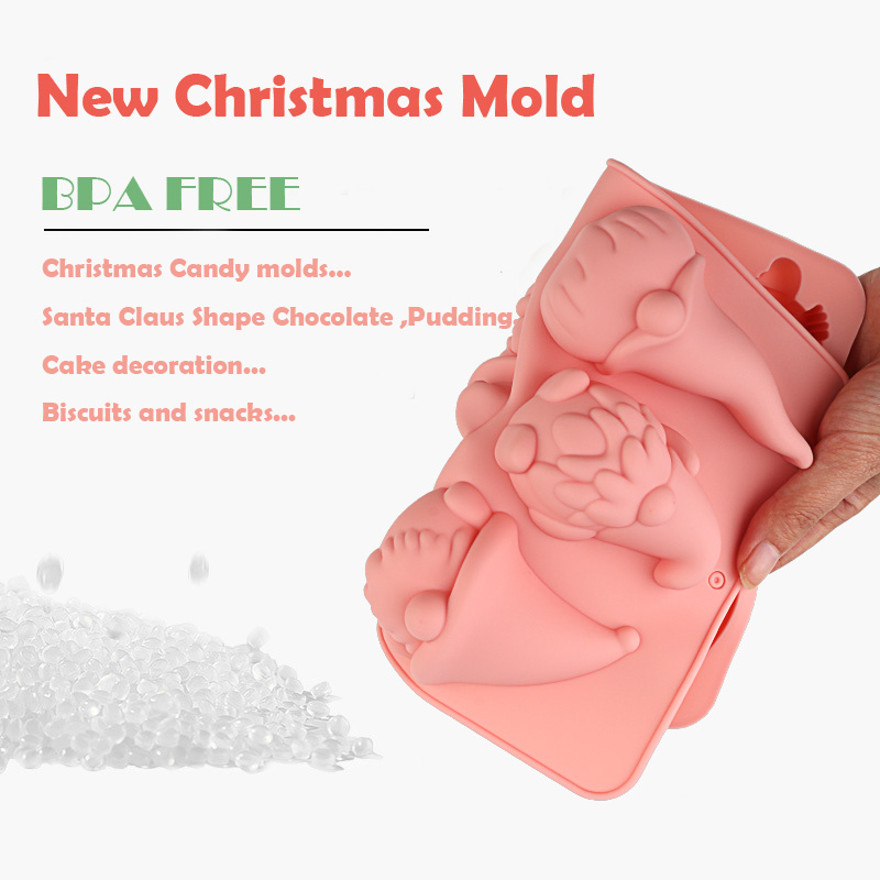 6-Cavity Christmas Gnome Cake  - Candle Making Material review and price