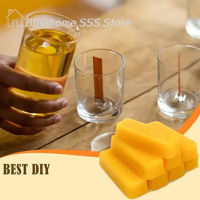 【S】4/8Pcs Pure Beeswax Blocks, - Candle Making Material review and price