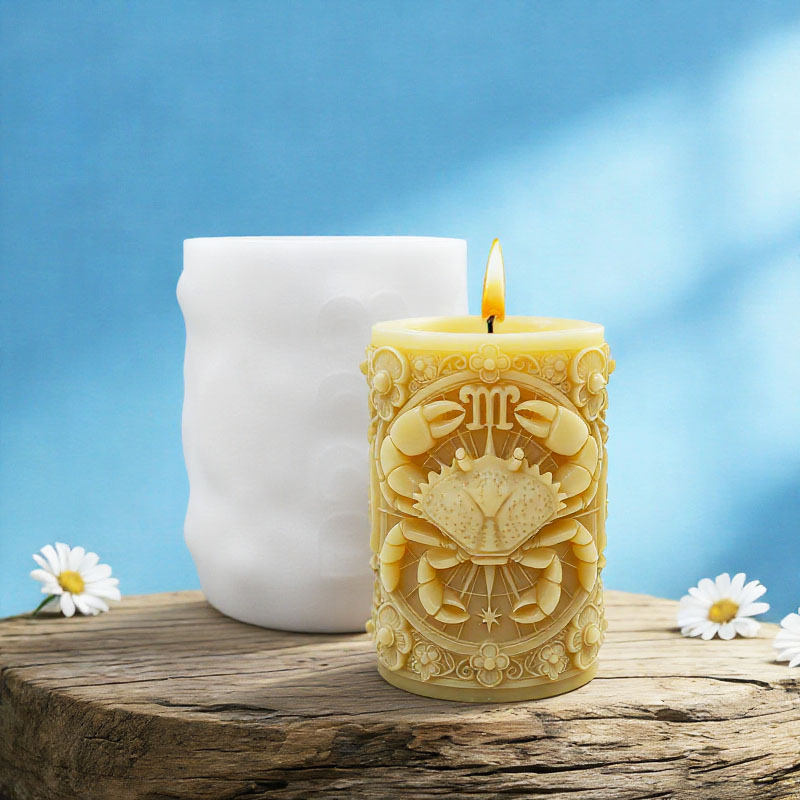 Cancer Zodiac Star Sign Blue C - Candle Making Workshop review and price