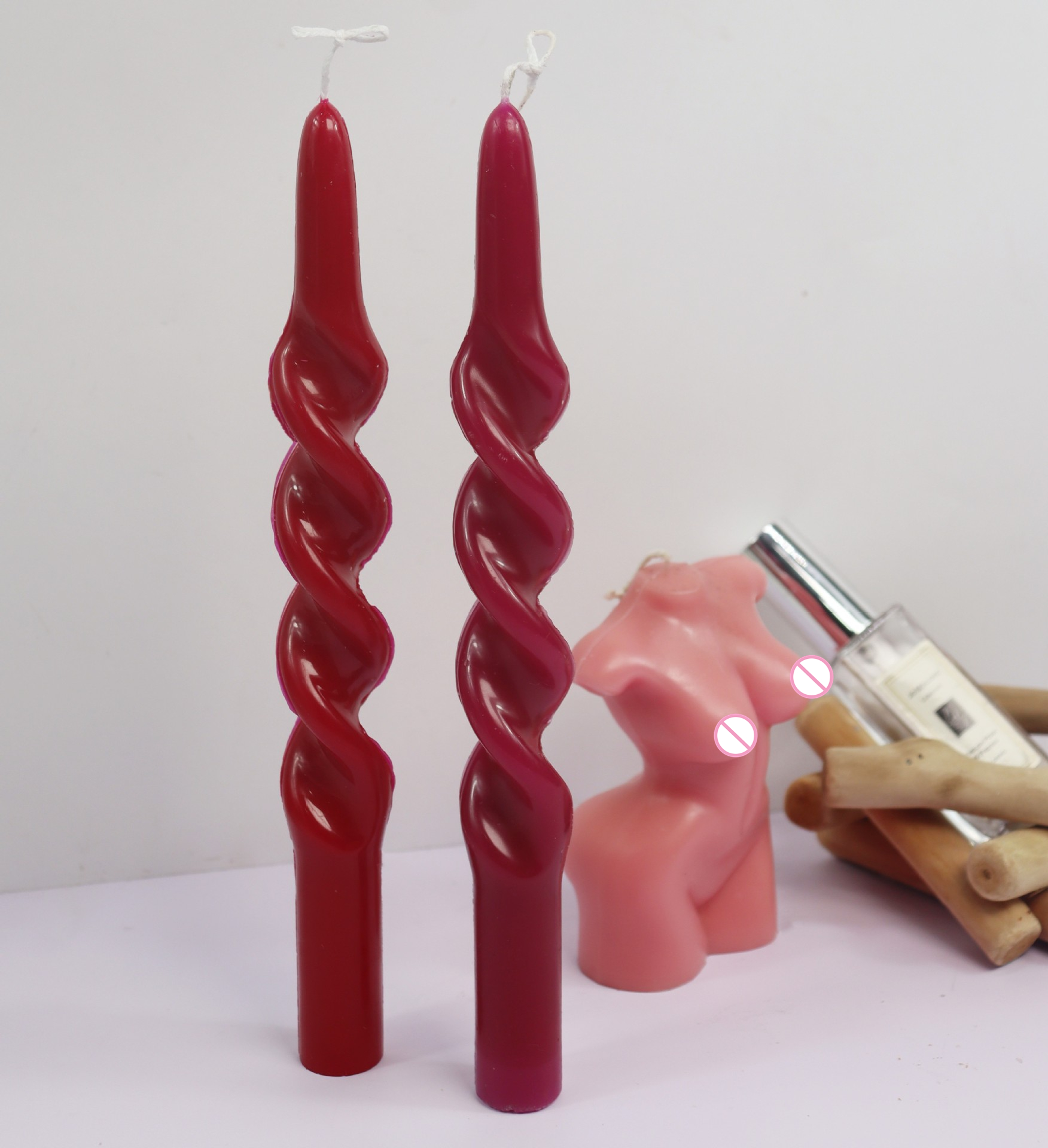 Twisted Stripe Column Acrylic  - Candle Making Workshop review and price