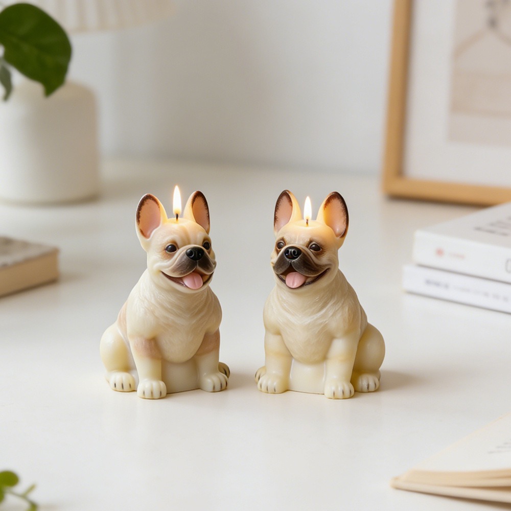 Dog Shape Silicone Mold Cute 3 - Candle Making Event review and price