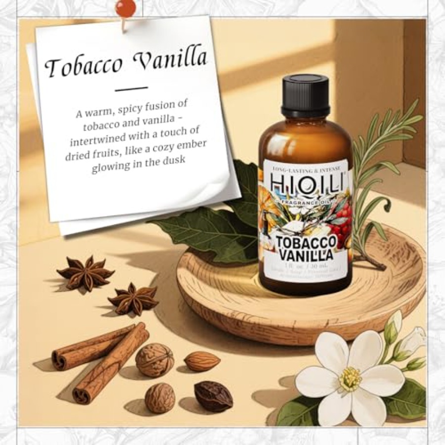 HIQILI Tobacco Vanilla Fragran - Candle Making And Perfume review and price