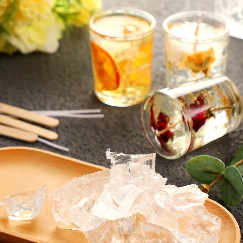 Transparent Crystal Wax, Jelly - Candle Making Material review and price
