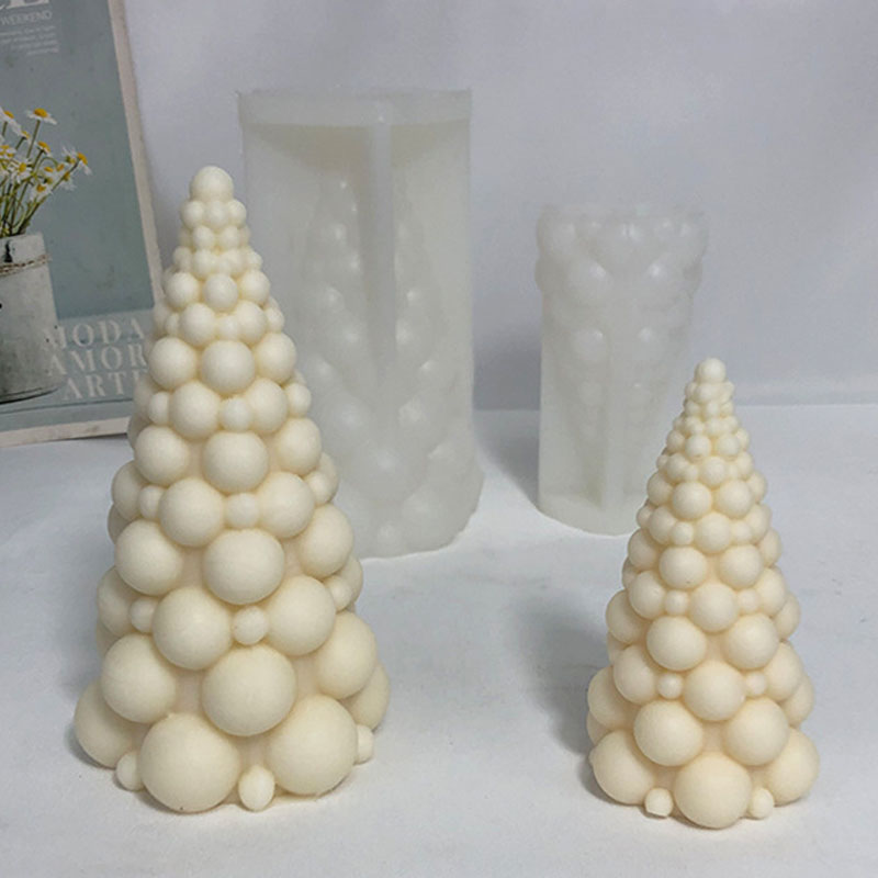 3D Bubble Christmas Tree Silic - Candle Making Workshop review and price