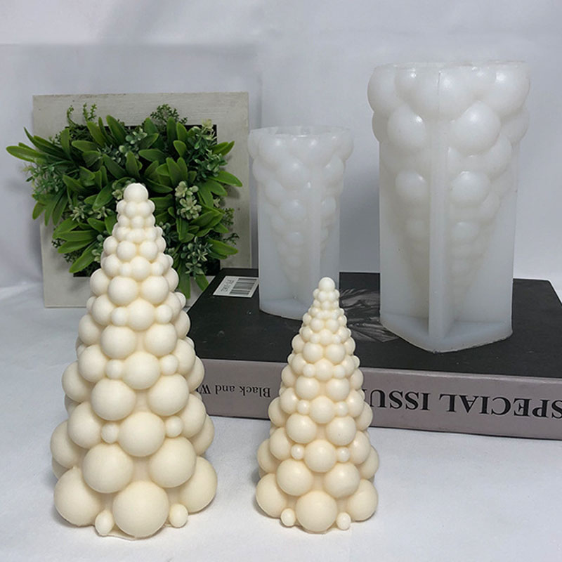 3D Bubble Christmas Tree Silic - Candle Making Workshop review and price