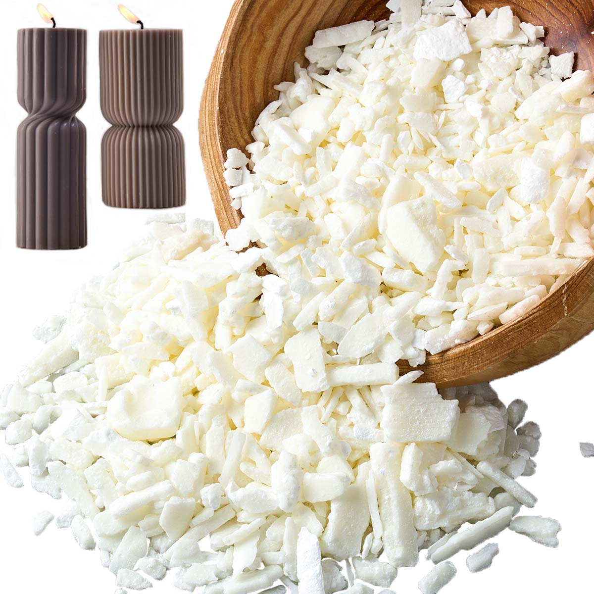 1 Pounds Pure White Soy Wax Fo - Candle Making Material review and price