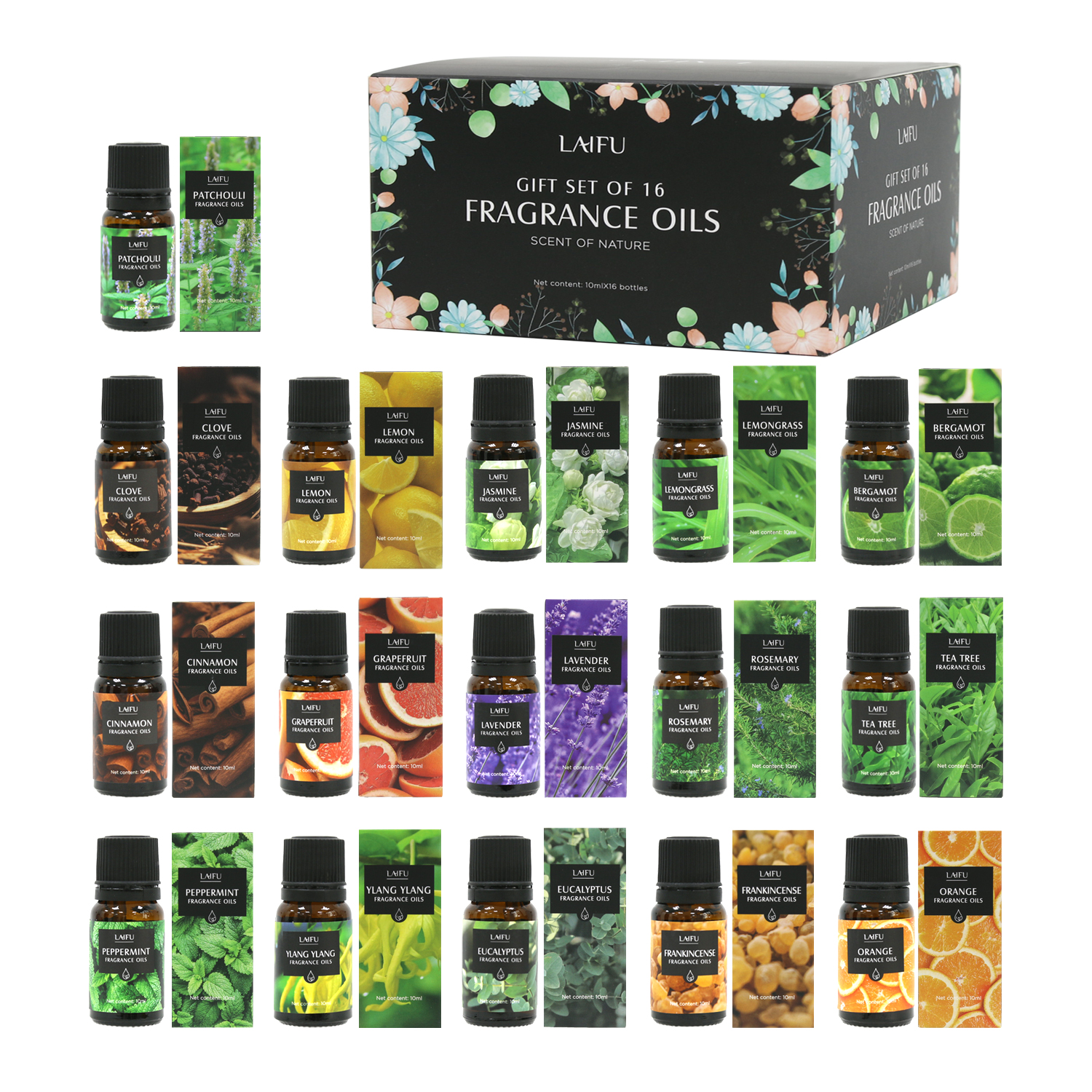 16x10ml Essential Oils Set for - Candle Making And Perfume review and price