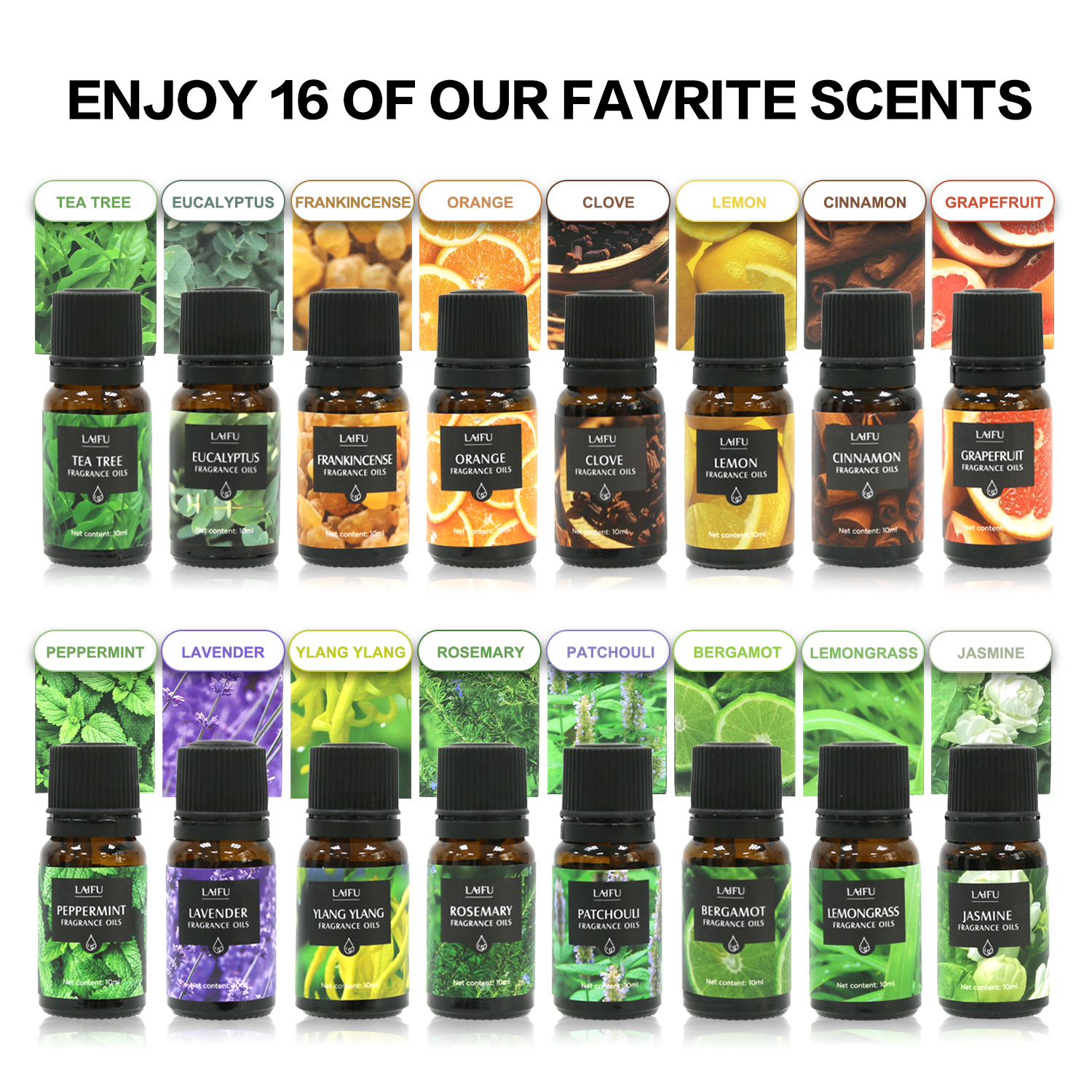 16x10ml Essential Oils Set for - Candle Making And Perfume review and price