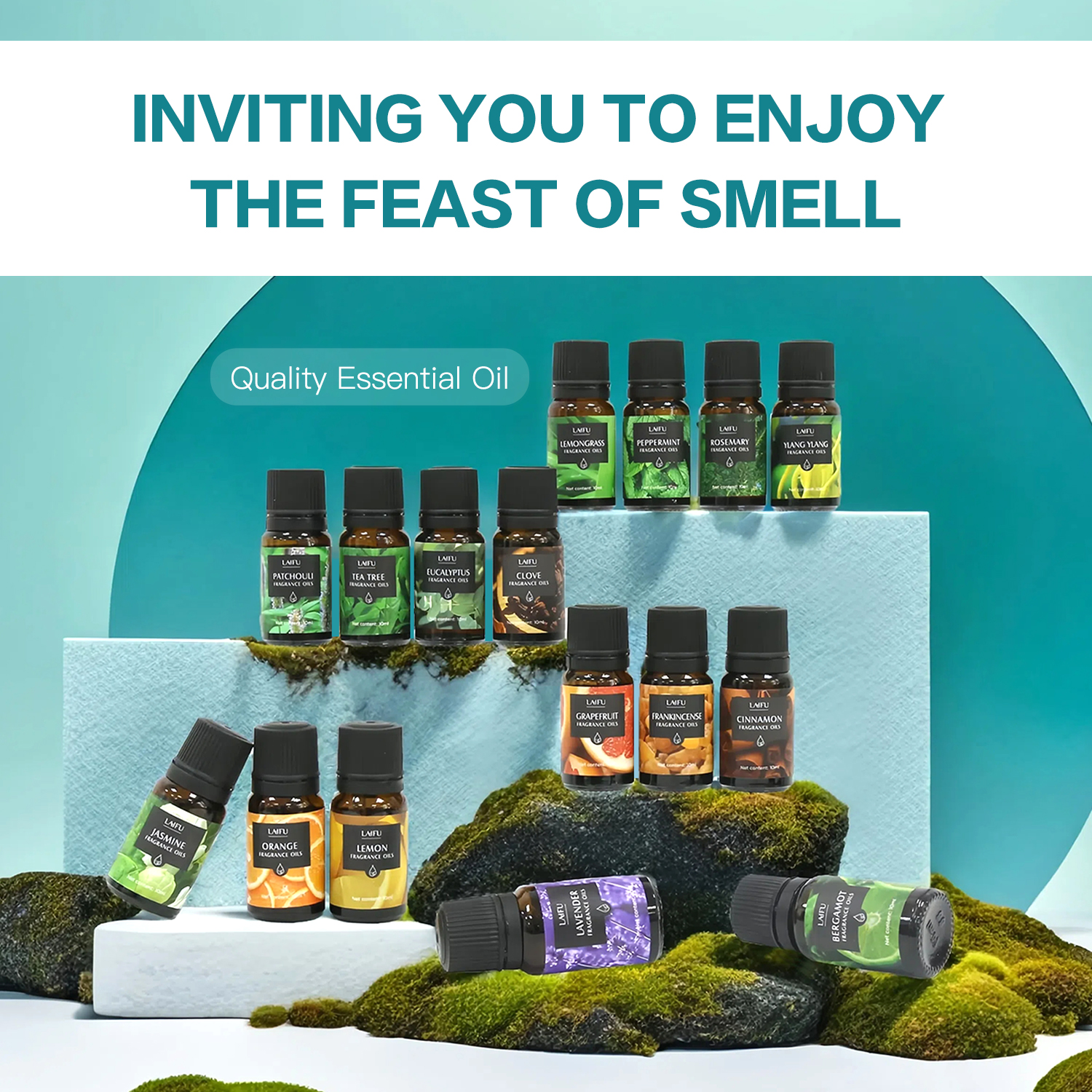 16x10ml Essential Oils Set for - Candle Making And Perfume review and price