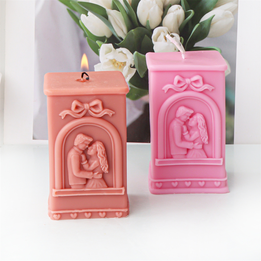 Man and Woman Pillar Silicone  - Candle Making Workshop review and price