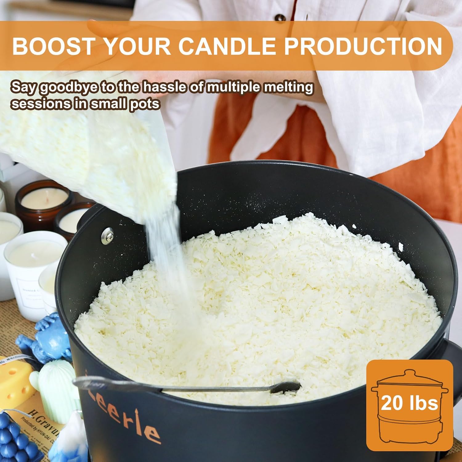 20Lbs Commercial Wax Melter fo - Candle Making Tempe review and price
