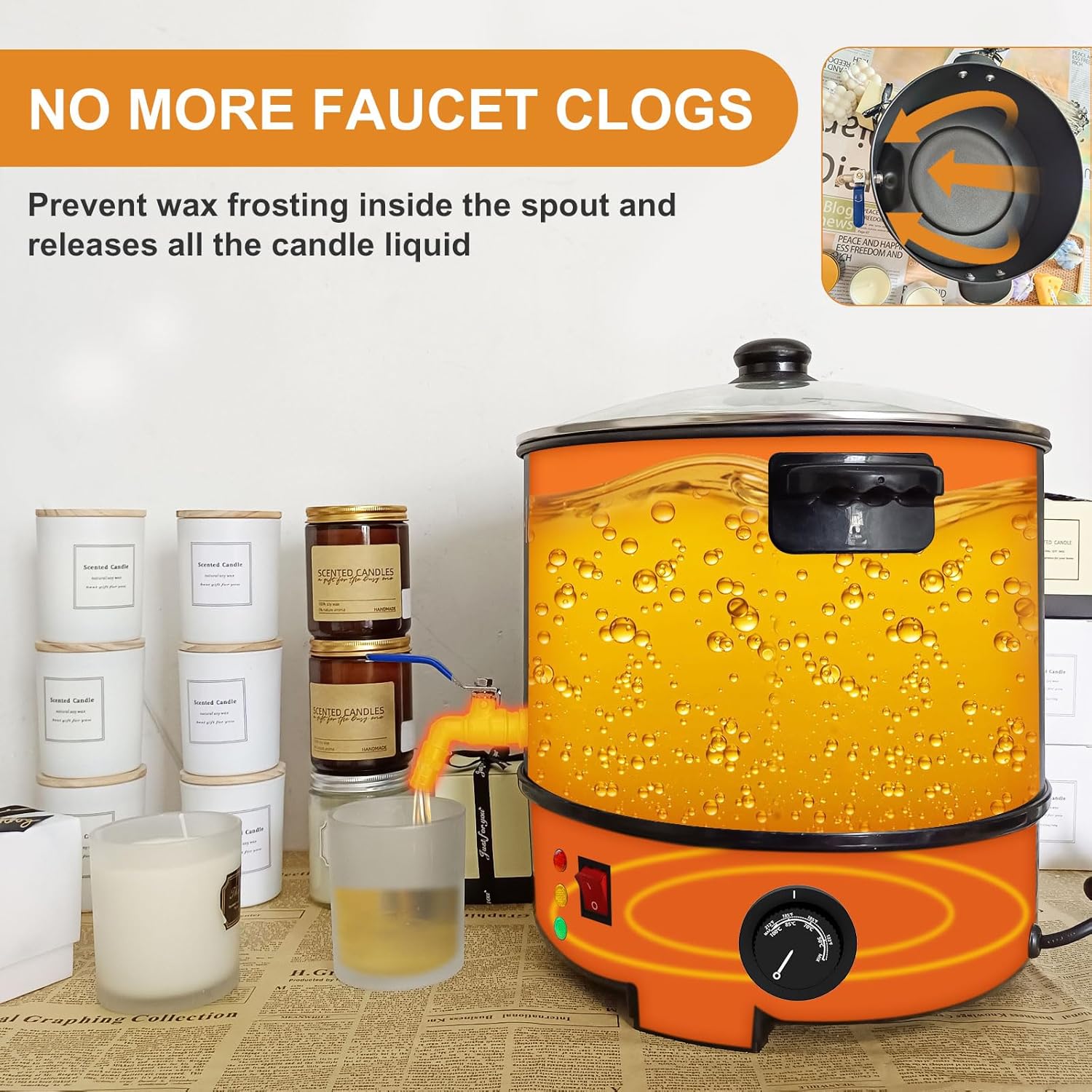 20Lbs Commercial Wax Melter fo - Candle Making Tempe review and price