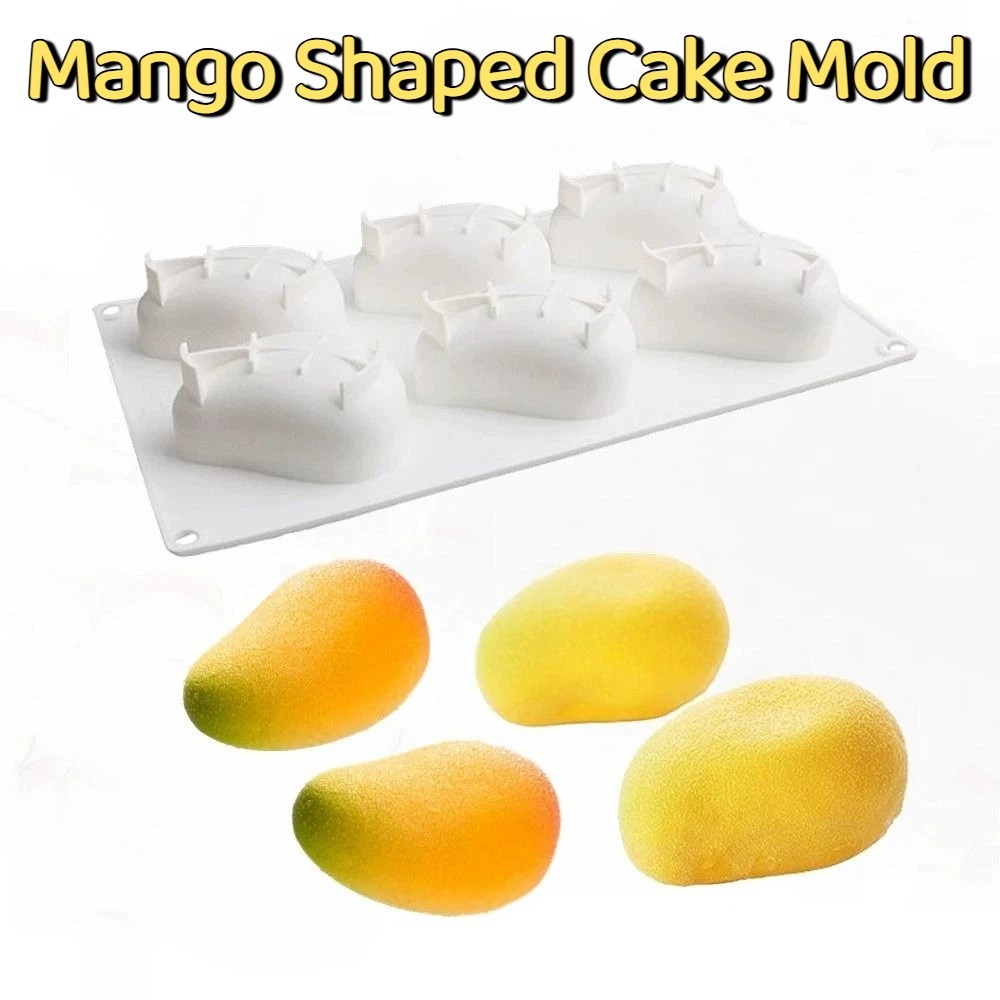 6 Cavity Mango Shaped Cake Mol - Candle Making Tutorial review and price