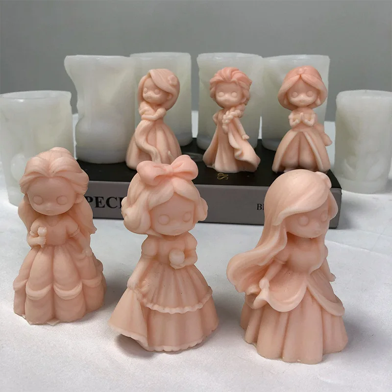 6 Princess Doll Silicone Candl - Candle Making Workshop review and price
