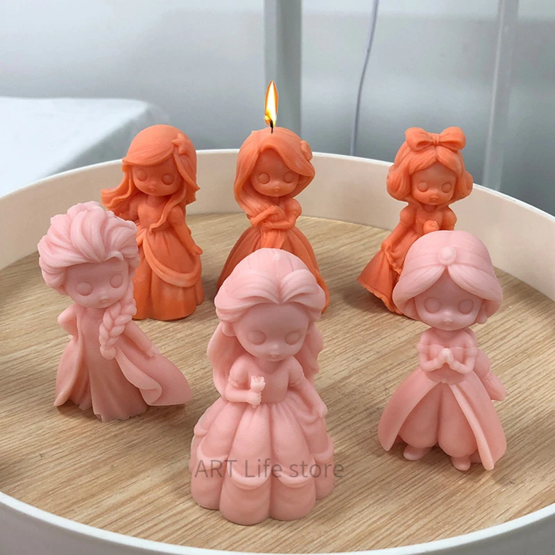 6 Princess Doll Silicone Candl - Candle Making Workshop review and price
