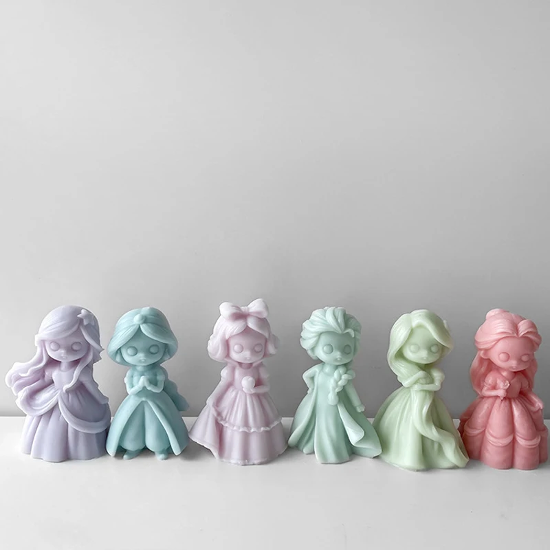 6 Princess Doll Silicone Candl - Candle Making Workshop review and price