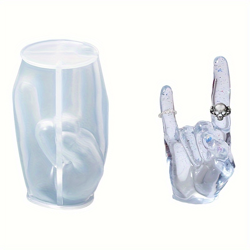1pc Large Rock Gesture Silicon - Candle Making Tutorial review and price