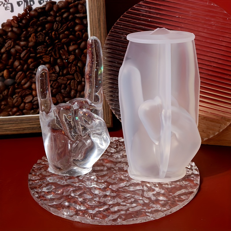 1pc Large Rock Gesture Silicon - Candle Making Tutorial review and price