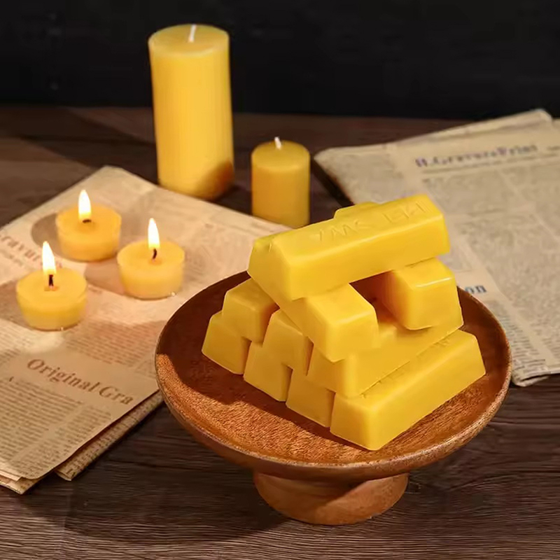 4/8pcs Pure Beeswax Blocks, Hi - Candle Making Material review and price