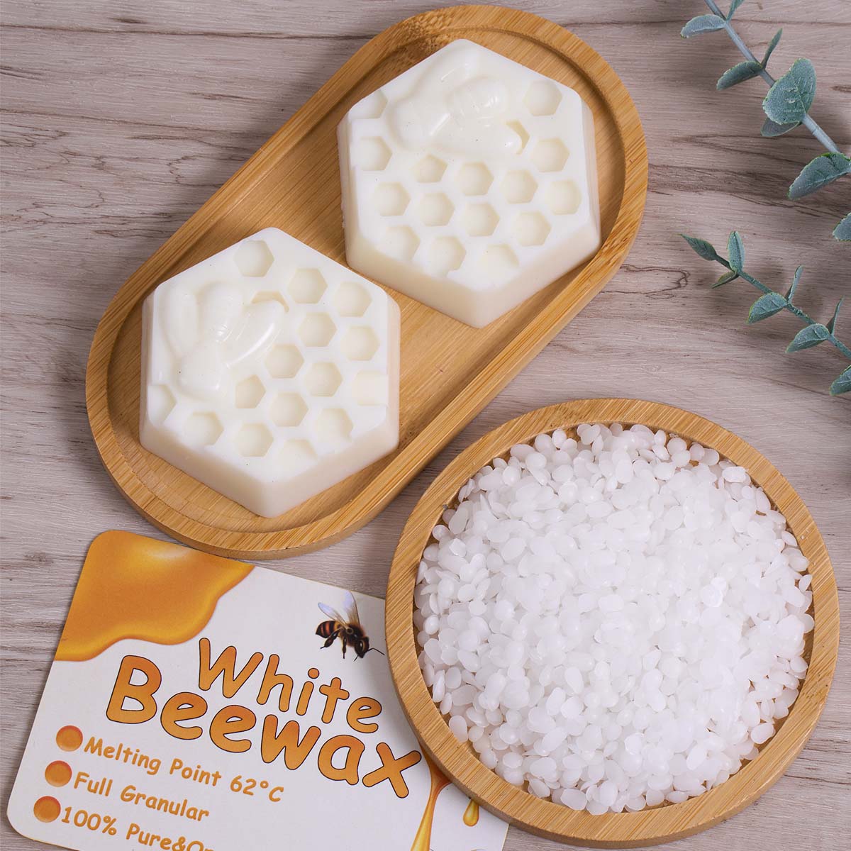 White Beeswax Pure Natural Gra - Candle Making Material review and price