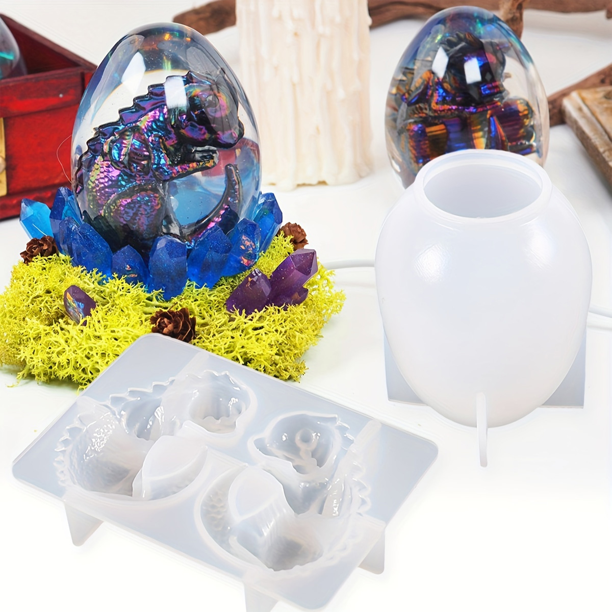 Silicone Dragon Egg Molds, 2-P - Candle Making Tutorial review and price