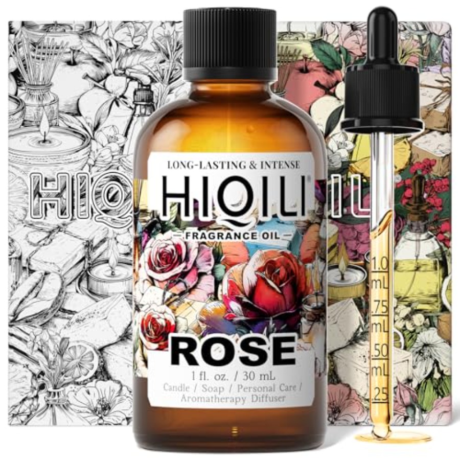 HIQILI Rose Fragrance Oil for  - Candle Making And Perfume review and price