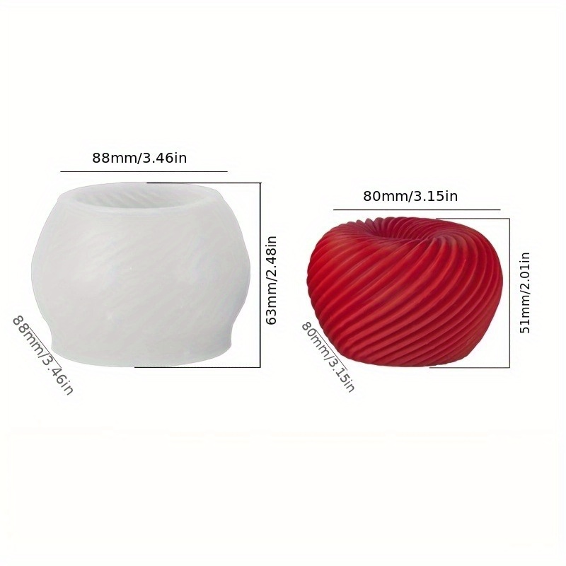 A trendy red apple silicone mo - Candle Making Tutorial review and price