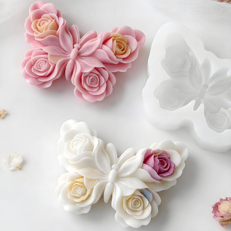 DIY Rose Butterfly Form Silico - Candle Making Tutorial review and price