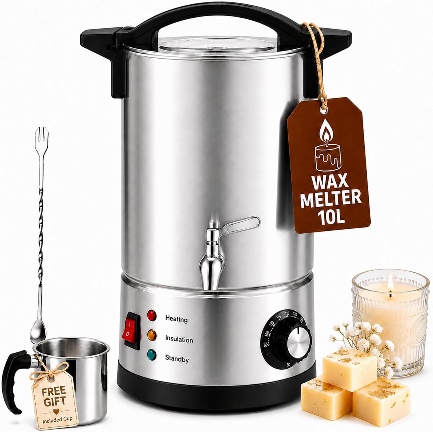 10L Wax Melter for Candle Maki - Candle Making Tempe review and price