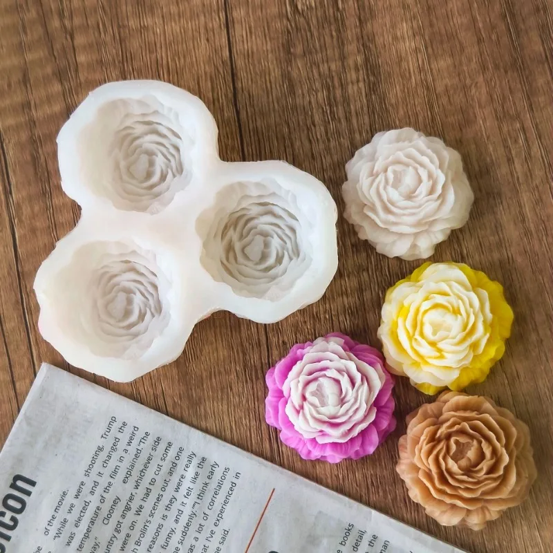 Peony Flower Candle Silicone M - Candle Making Tutorial review and price